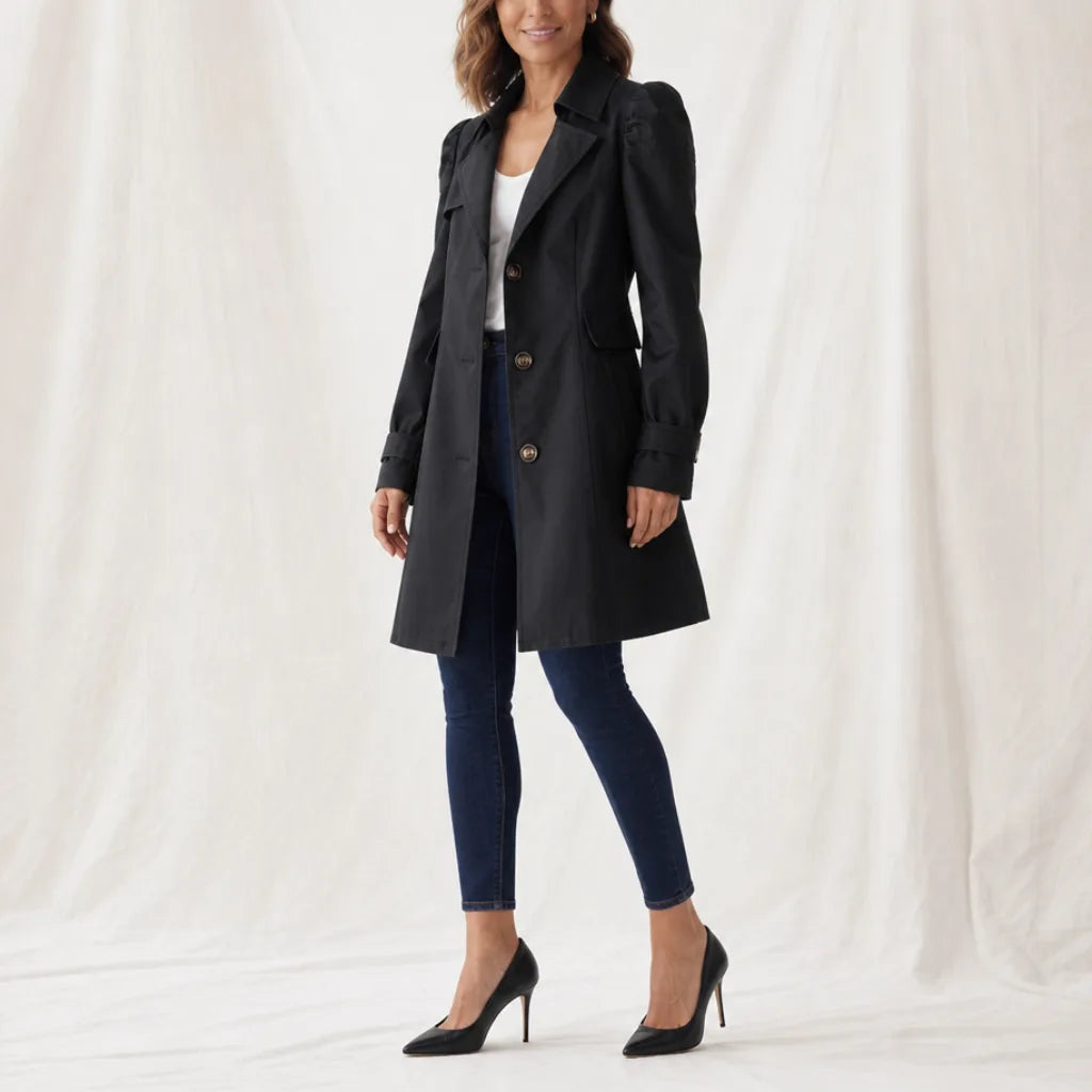 Women's Carroll Longline Trench Coat
