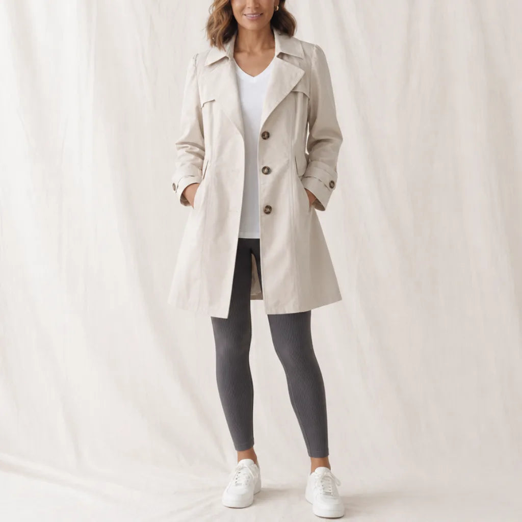Women's Carroll Longline Trench Coat