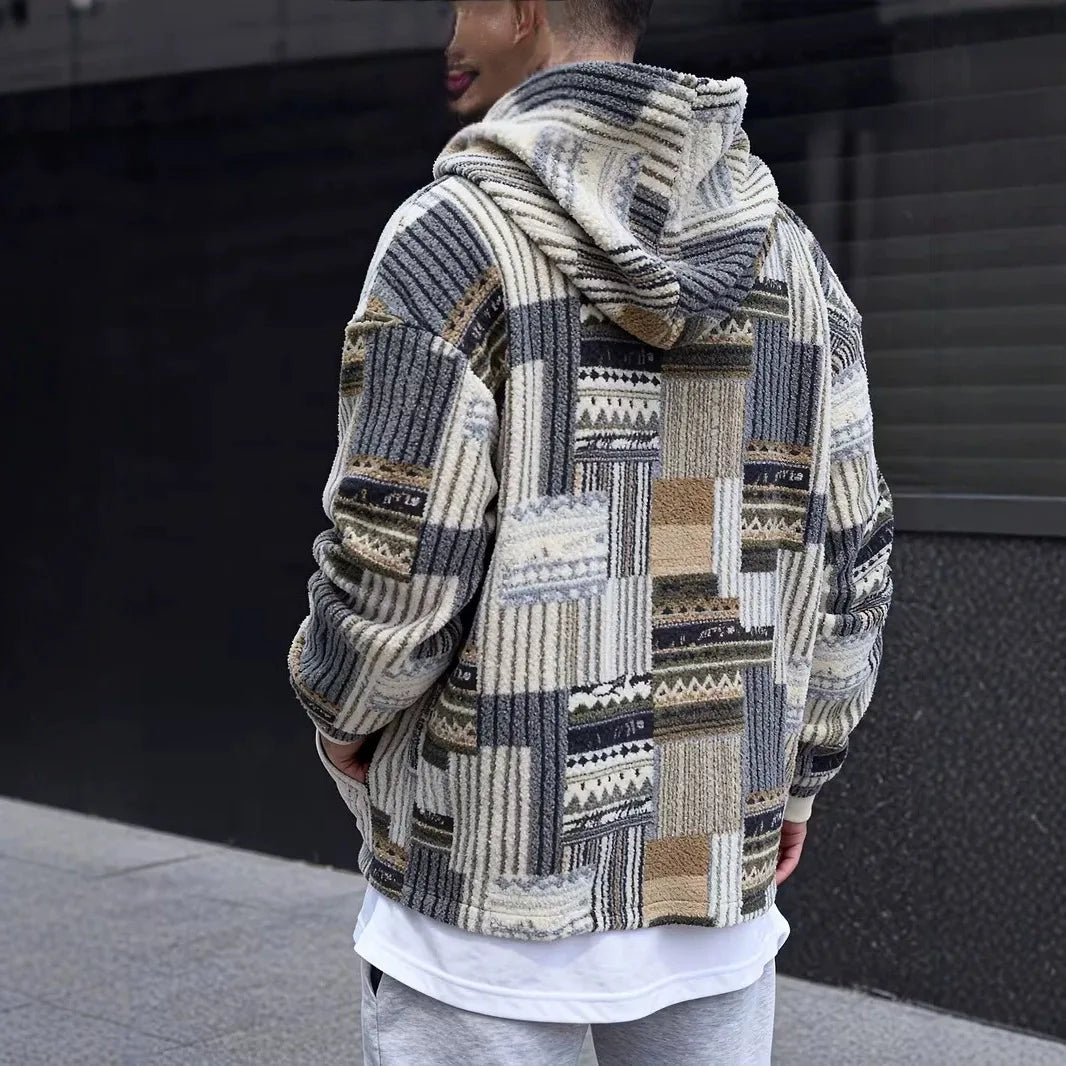Men's Carver | Men's Patterned Quarter-Zip Pullover