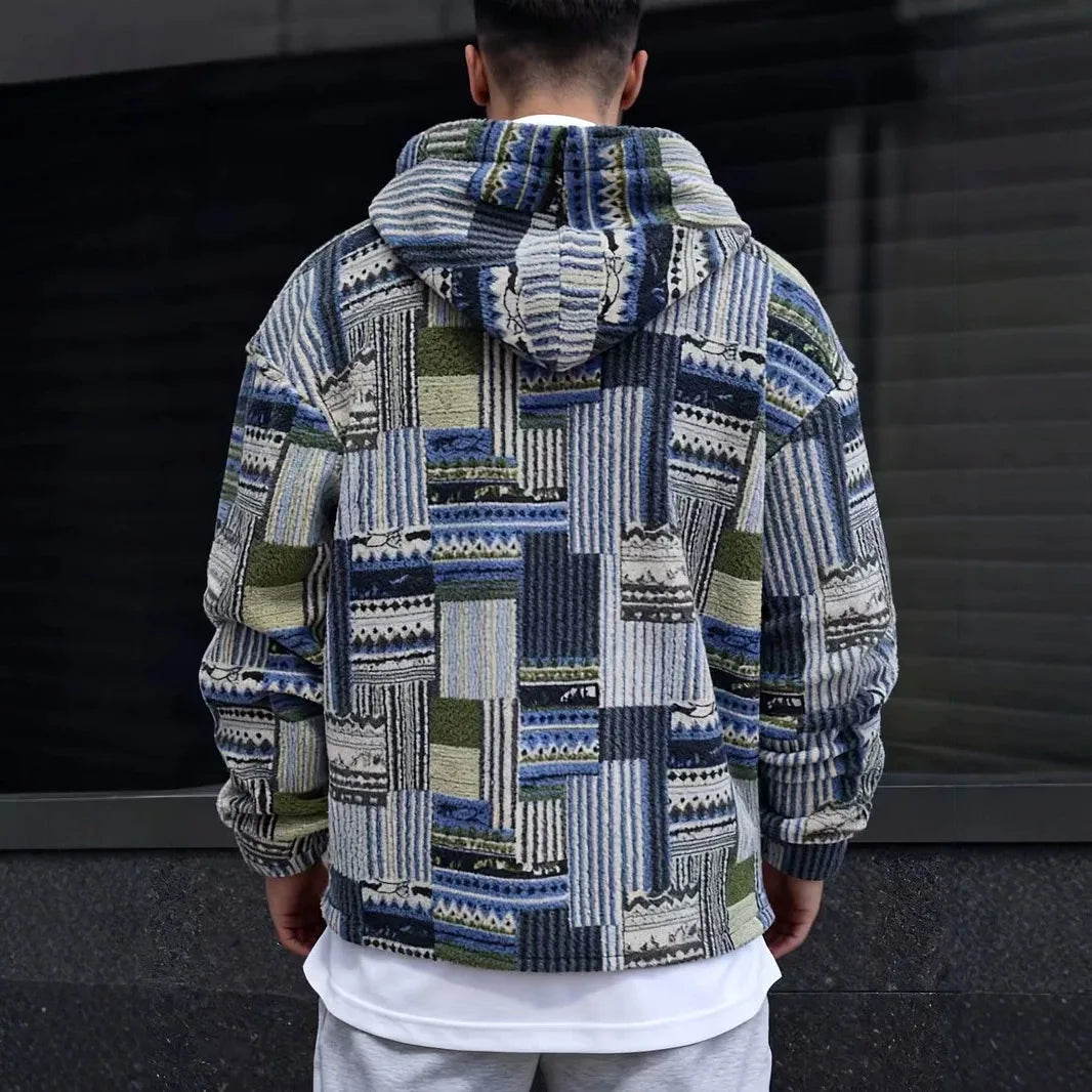 Men's Carver | Men's Patterned Quarter-Zip Pullover