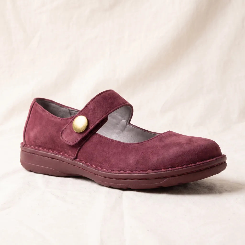 Women's Red Piper Platform Flats
