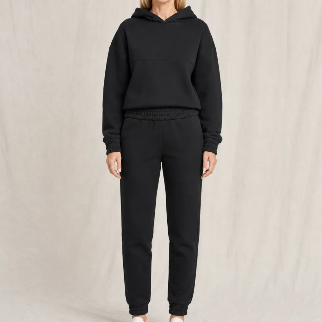 Chloe Womens Tracksuit - Color:Black;Size:S