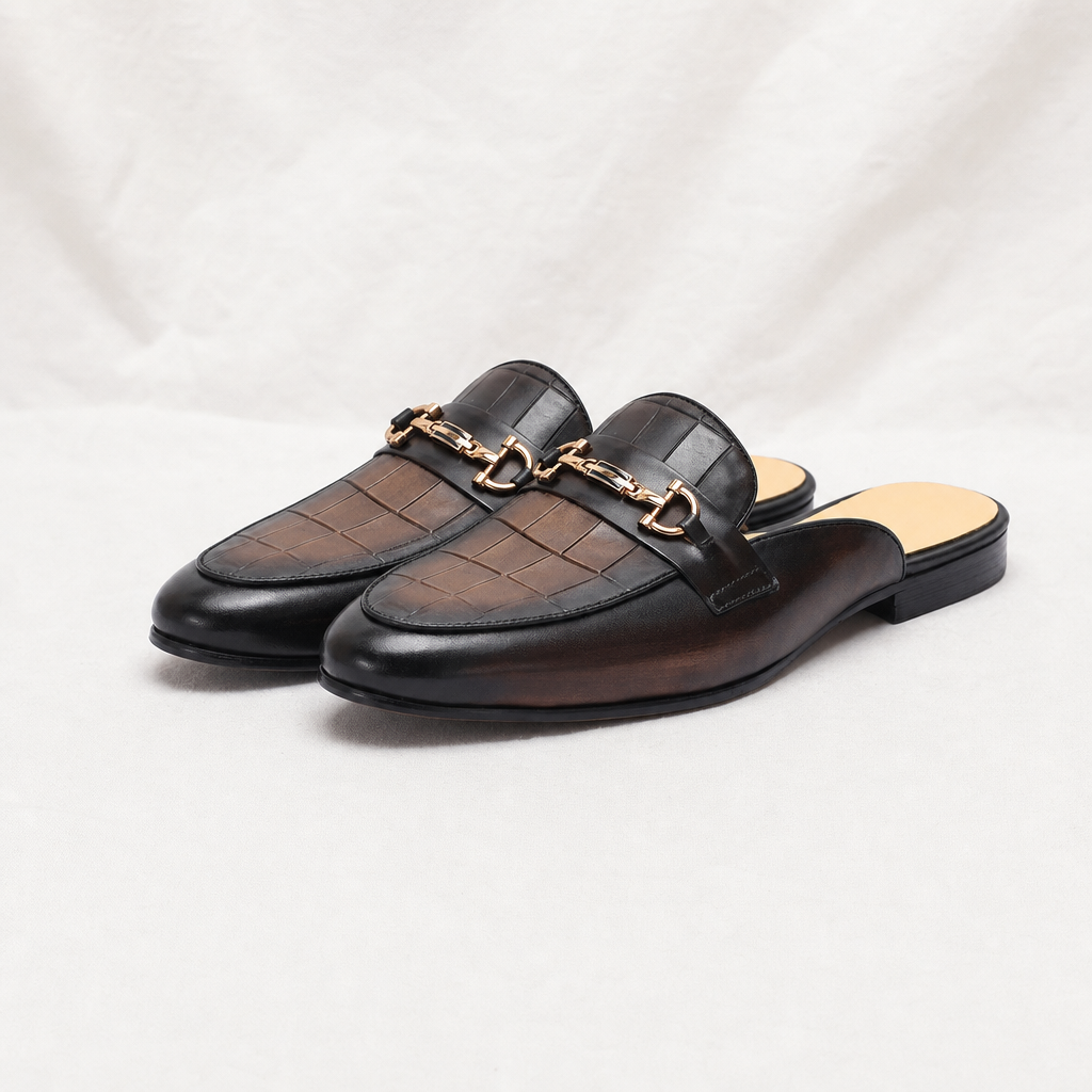 Vittorio | Mens Italian Leather Mules
