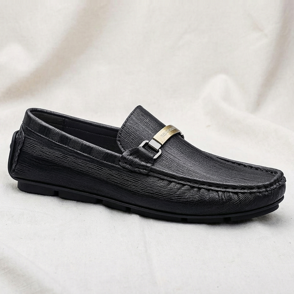 Calvino | Mens Italian Leather Slip On Loafers