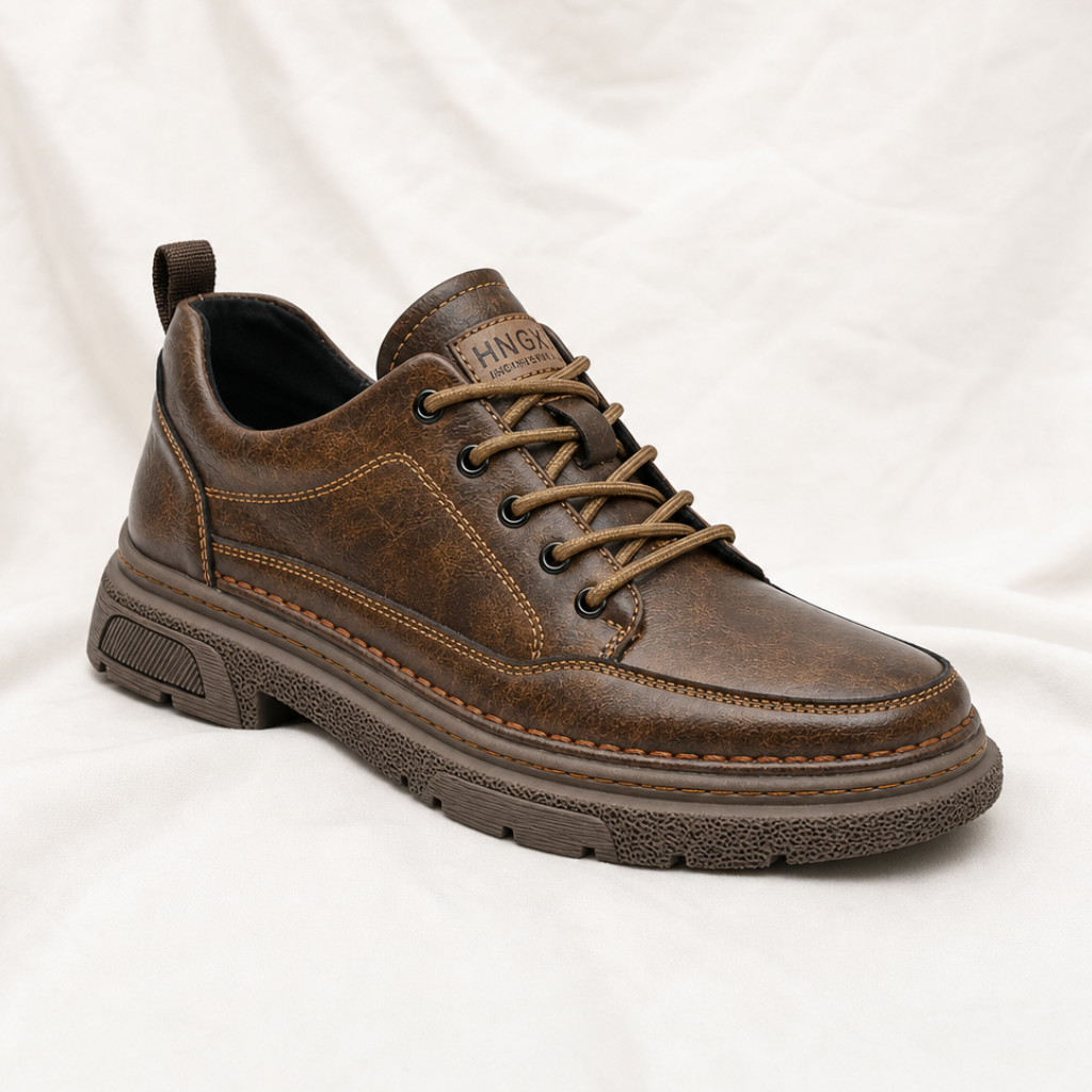 George Gibson | Mens Leather Trainers