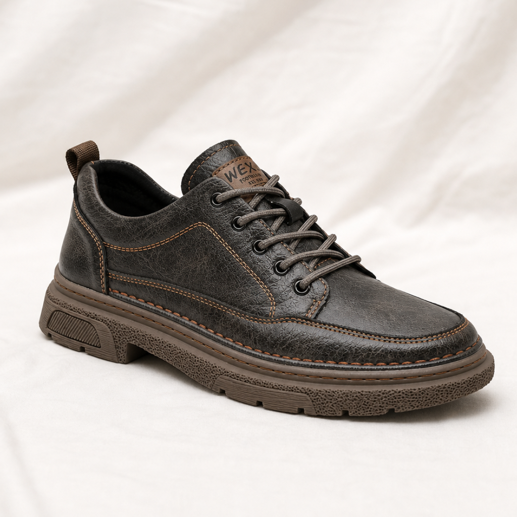 George Gibson | Mens Leather Trainers