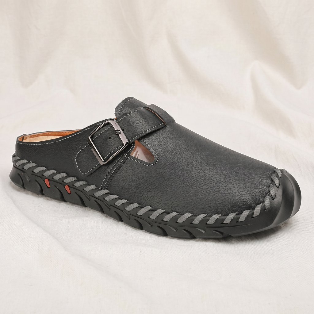 Jane | Womens Buckle Slip On Clogs