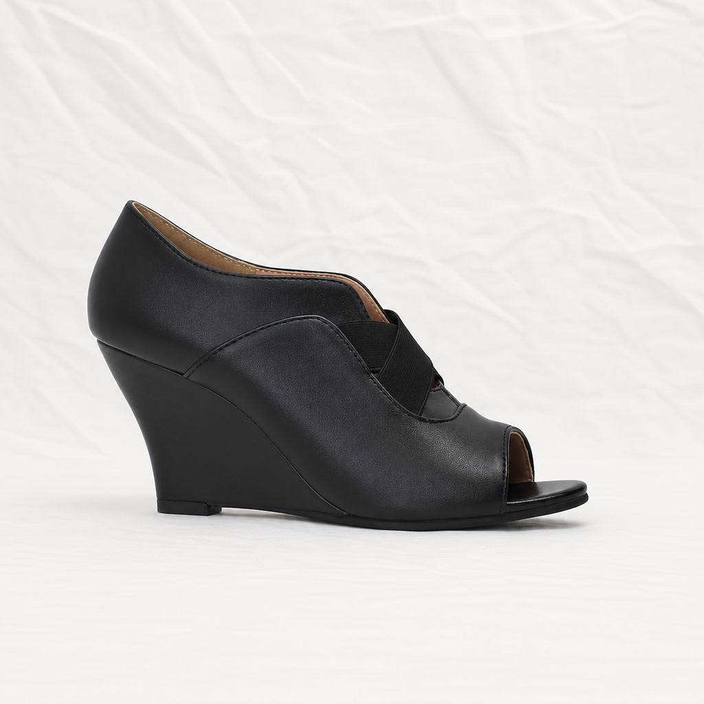 Alessia | Womens Peep Toe Wedge Sandals