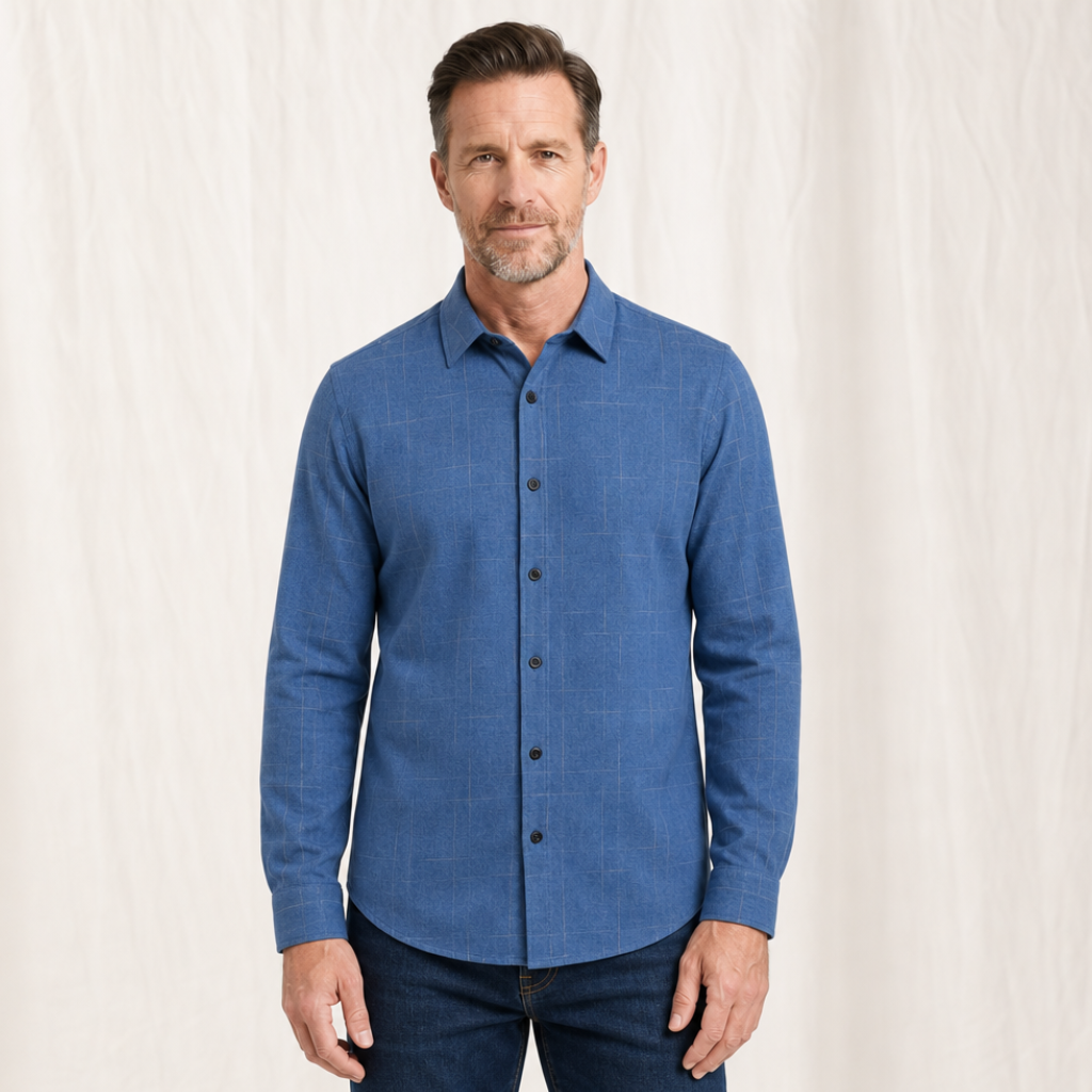 Dominic | Mens Plaid Button Down Shirt