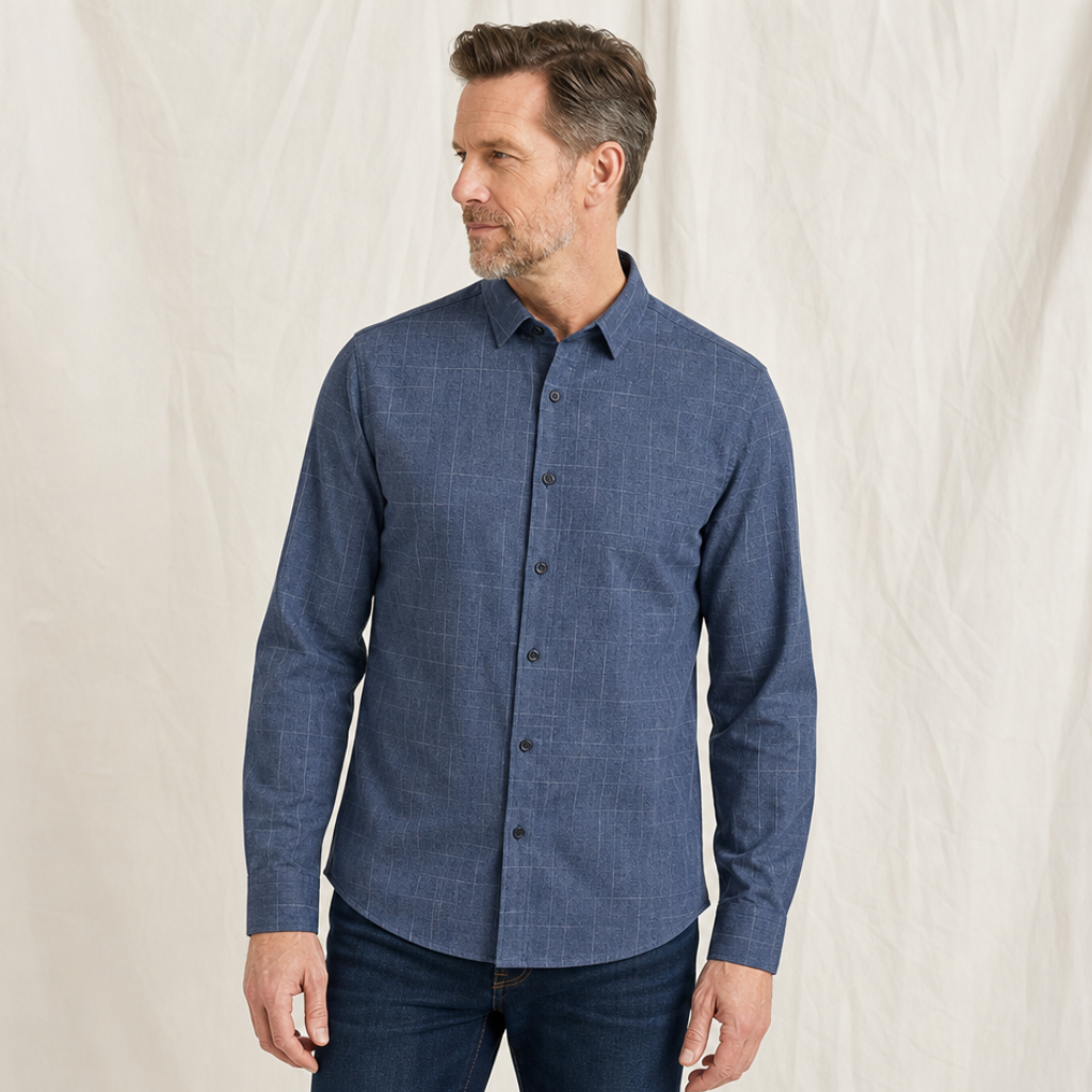 Dominic | Mens Plaid Button Down Shirt
