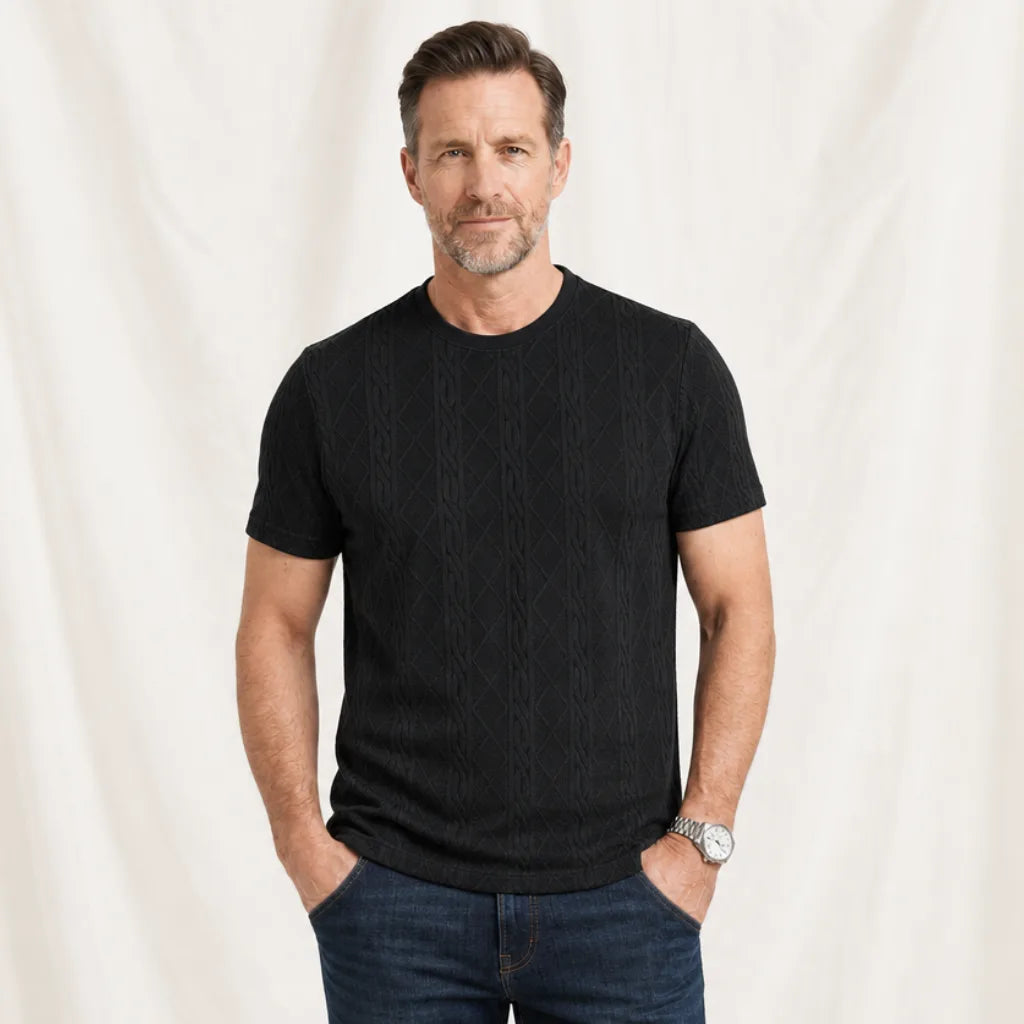 Men's Corbin Jacquard Knit T-Shirt
