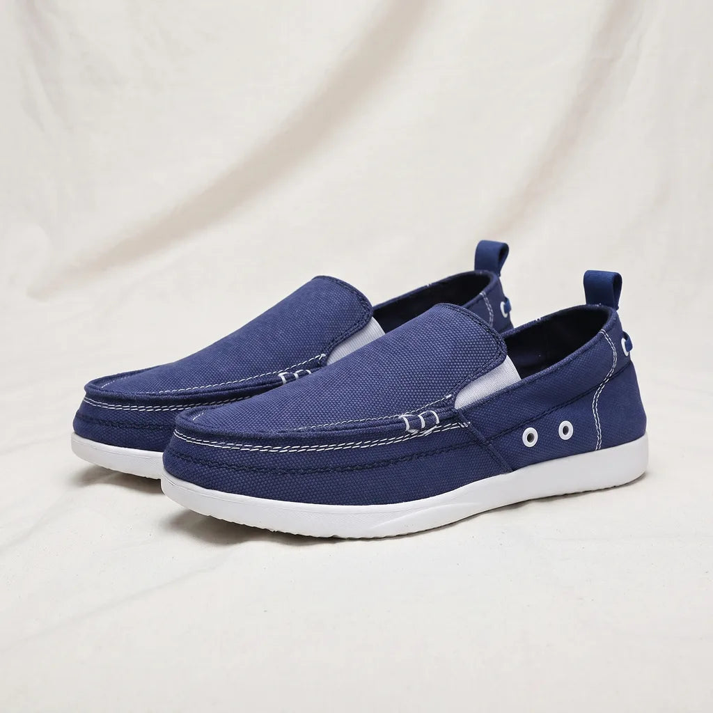 Corin Slip-On Loafers - Color:Blue;Size:39