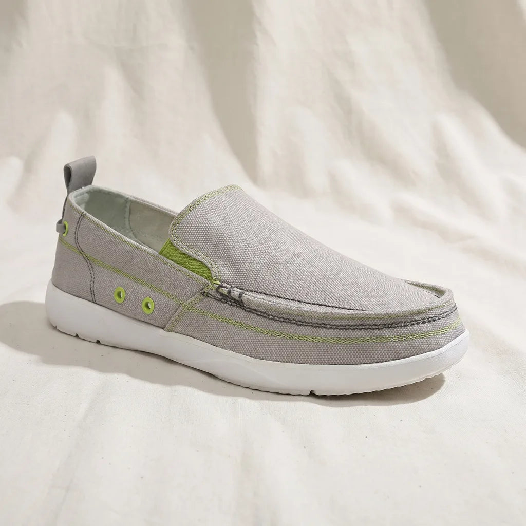 Men's Corinne Canvas Slip-On Loafers