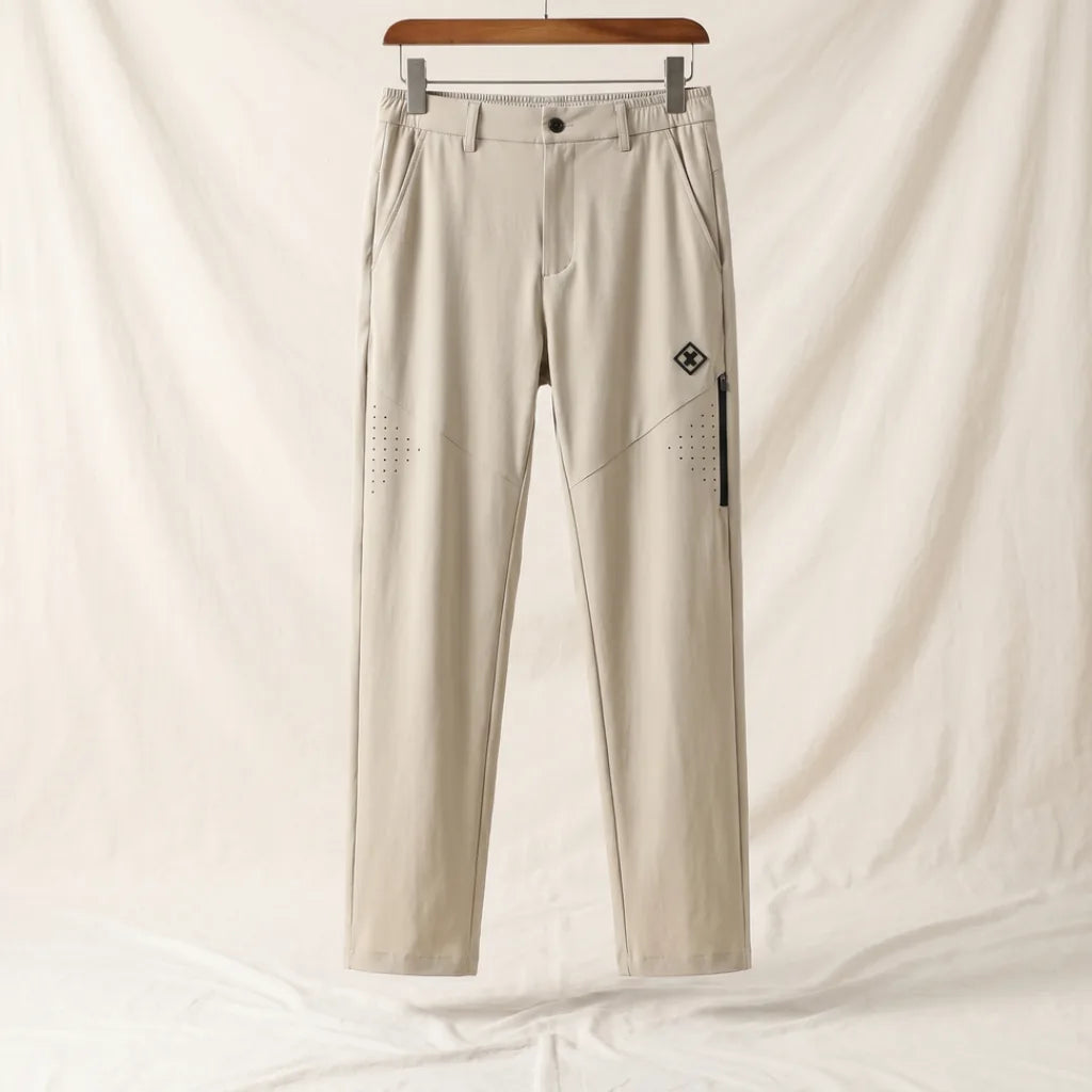 Crosby Quick Dry Trousers - Color:Khaki;Size:28
