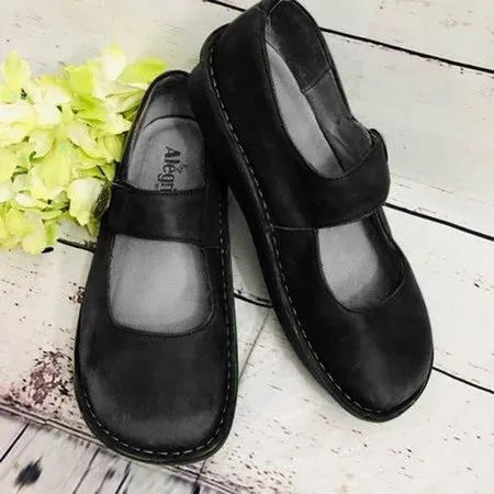 Crowley | Women's Orthopaedic Mary Jane Shoes - Color:Black;Size:35