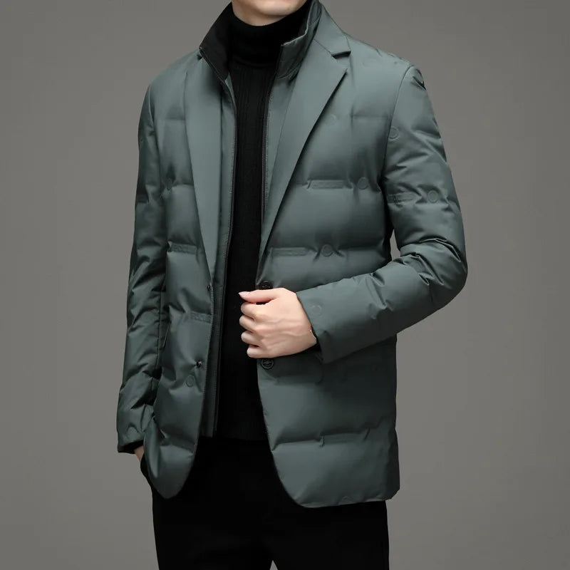 Men's Dale | Men's Puffer Trench Coat
