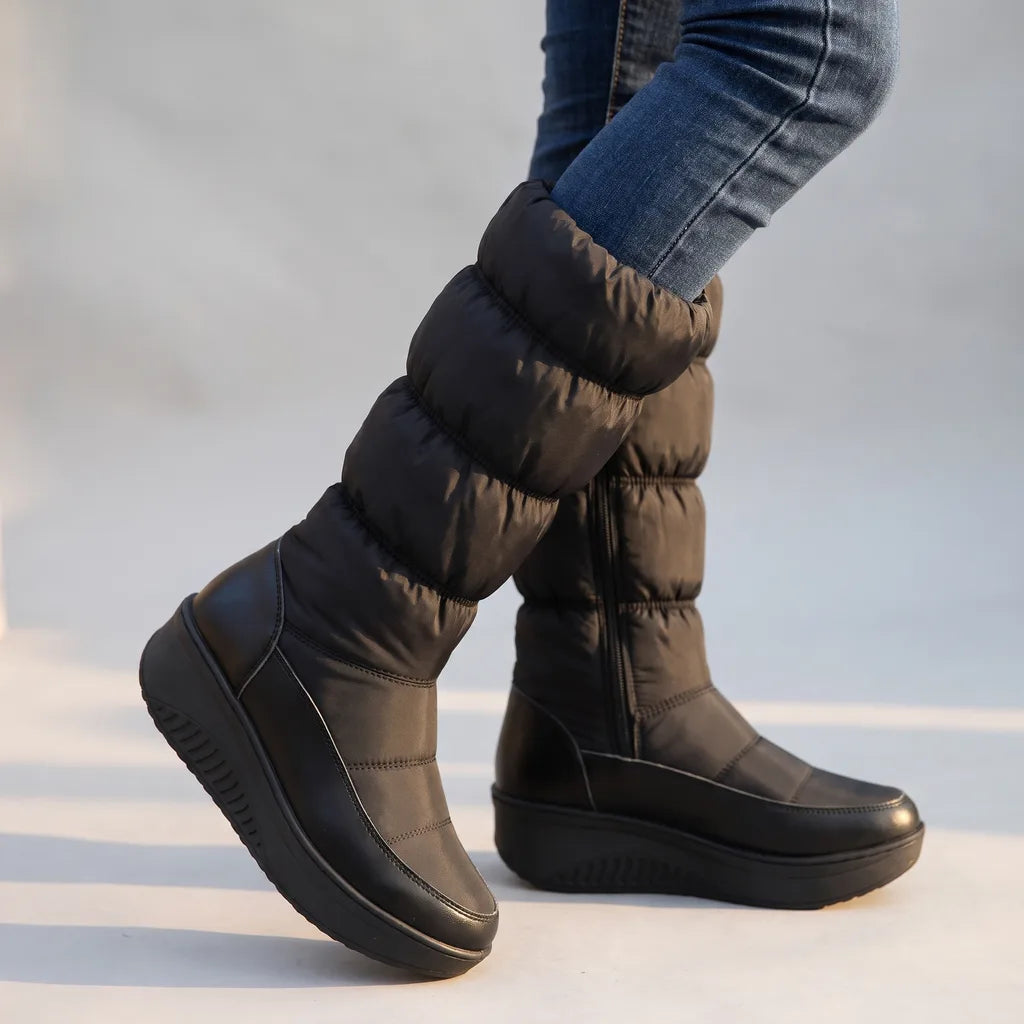 Dana | Women's Orthopaedic Winter Boots - Color:Black;Size:35