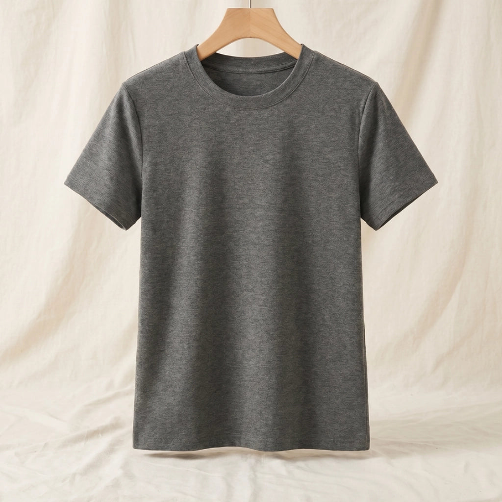 Clara Classic Tee - Color:Dark Gray;Size:S