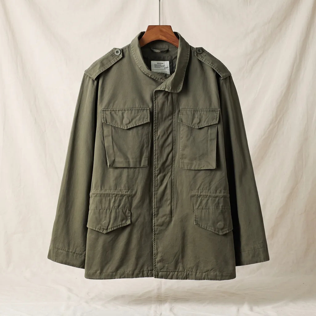 Dashiell Field Jacket - Color:Green;Size:XS