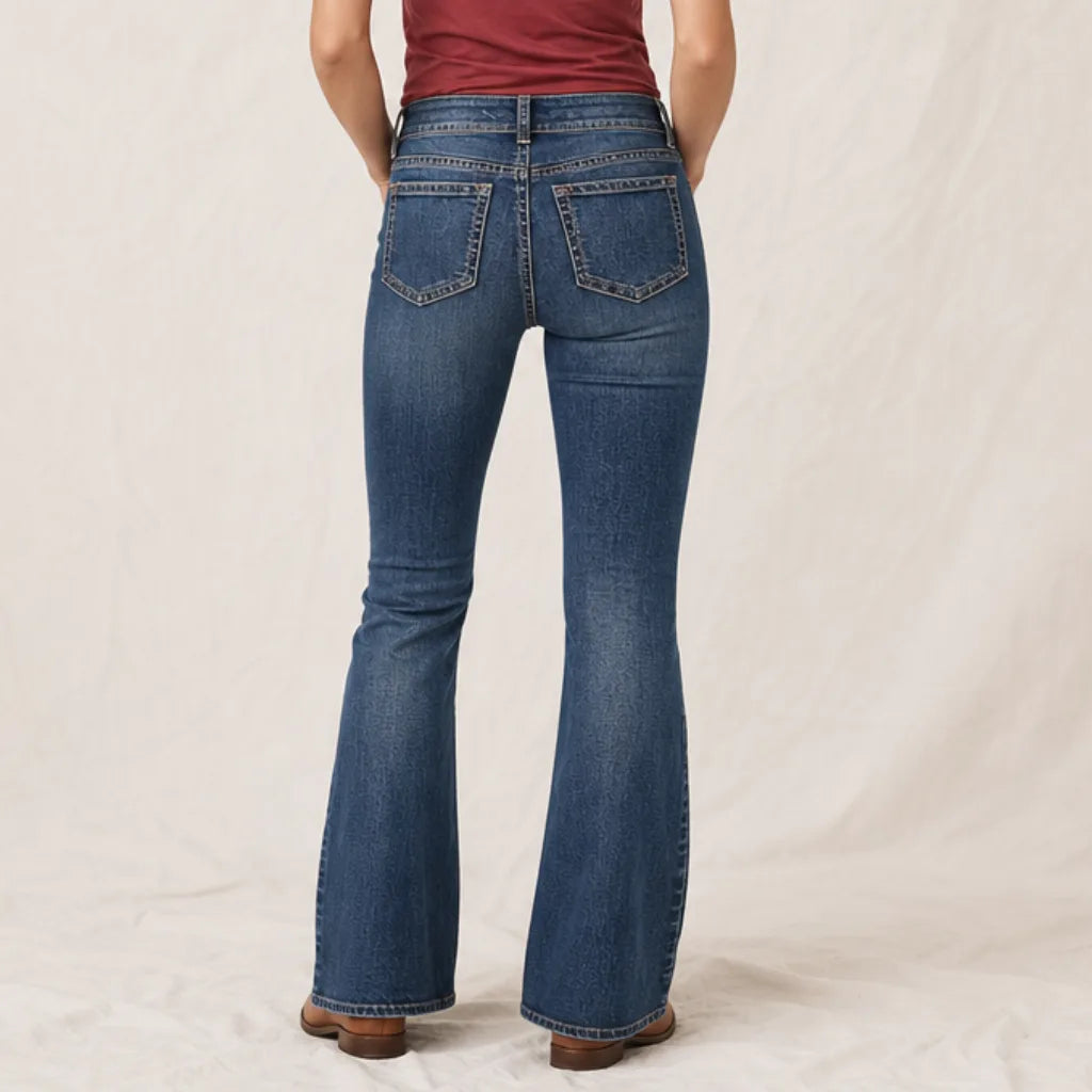 Women's Delilah Low-Rise Flare Jeans