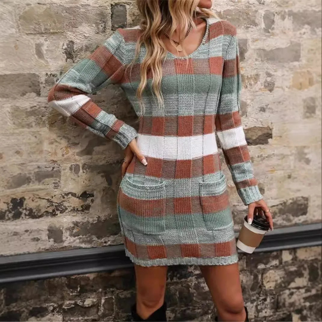Women's Diane | Women's Cozy Knitted Jumper Dress
