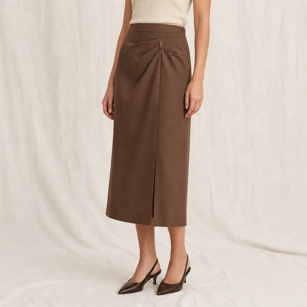 Women's Dudley Slit Midi Skirt