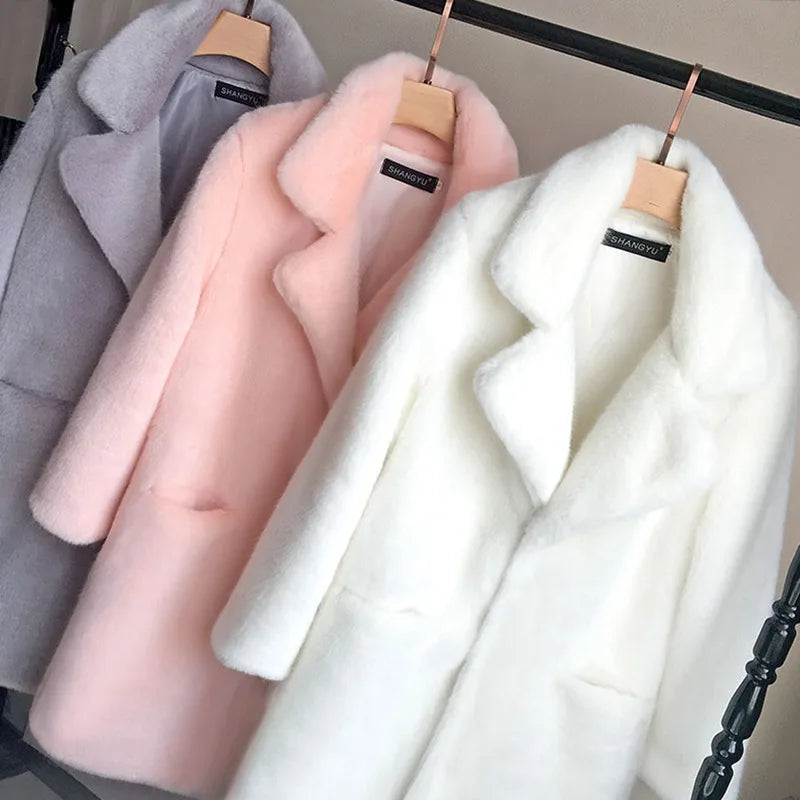 Women's Duffy | Women's Fleece Trench Coat