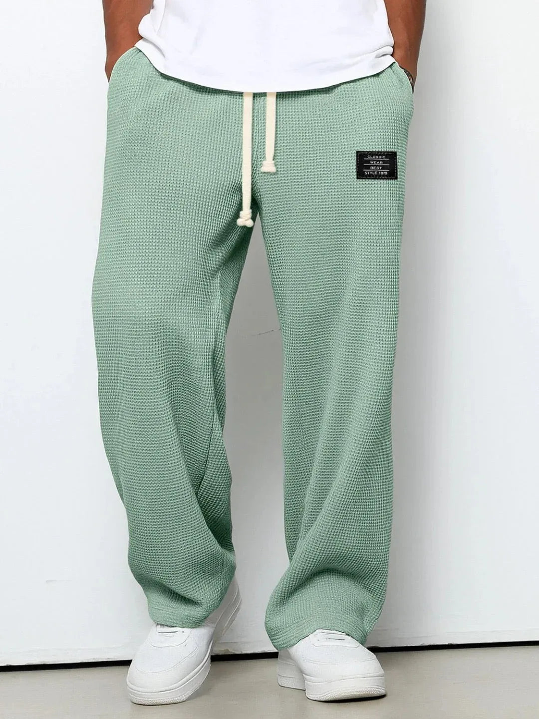 Easton | Men's Relaxed Trousers - Size:XS;Color:Green