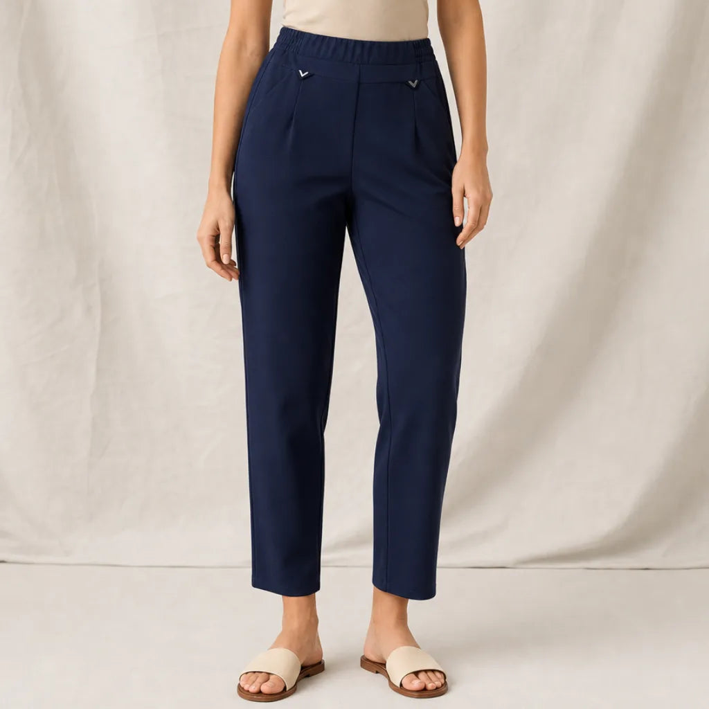 Women's Elara High-Rise Straight Trousers