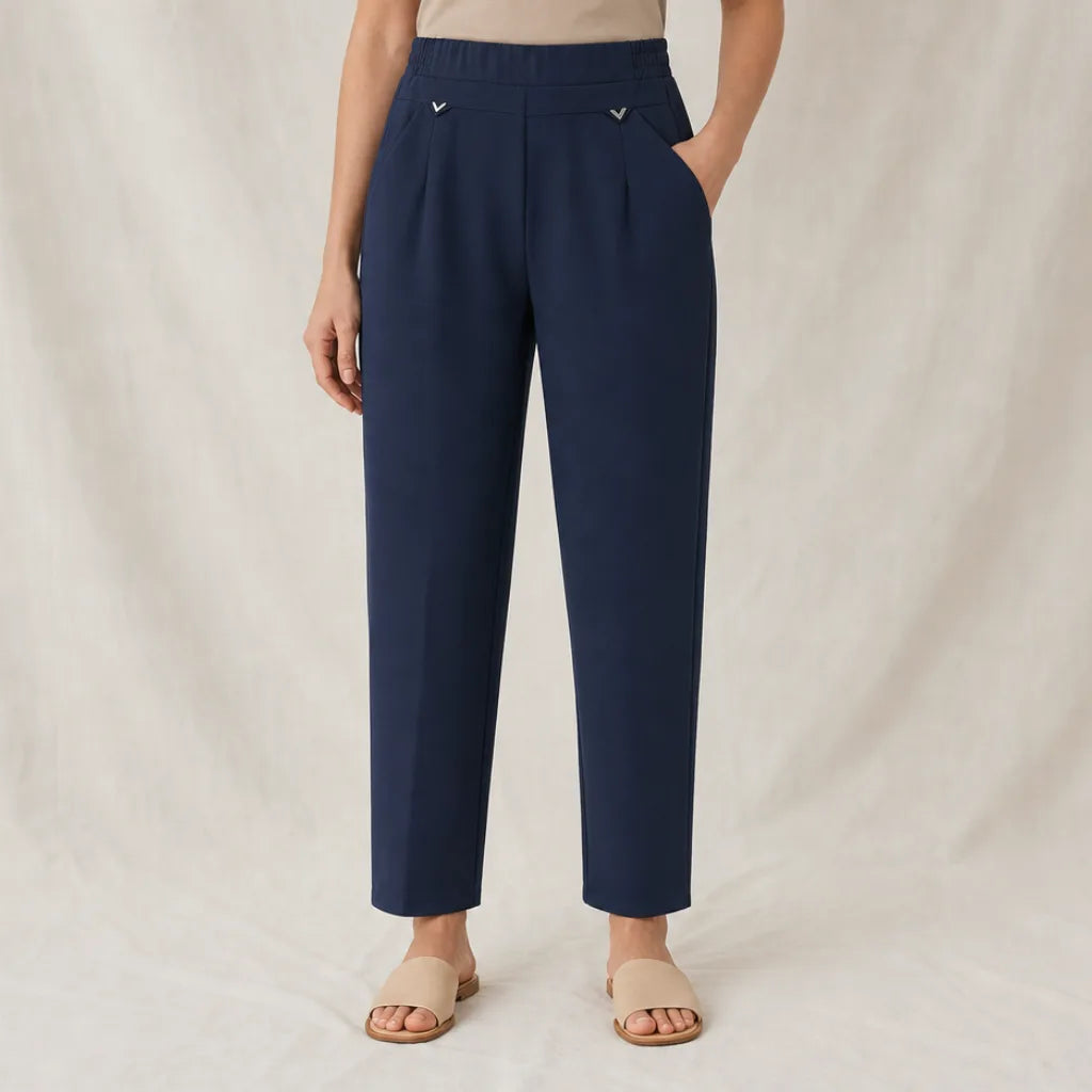 Women's Elara High-Rise Straight Trousers