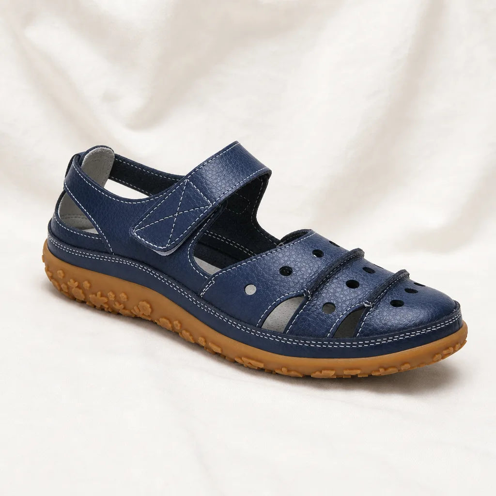 Women's Quentin Leather Cutout Sandals