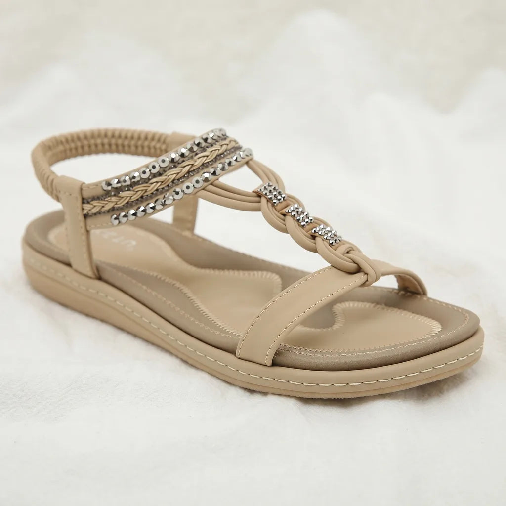 Lachlan Elastic Strap Sandals (Copy)