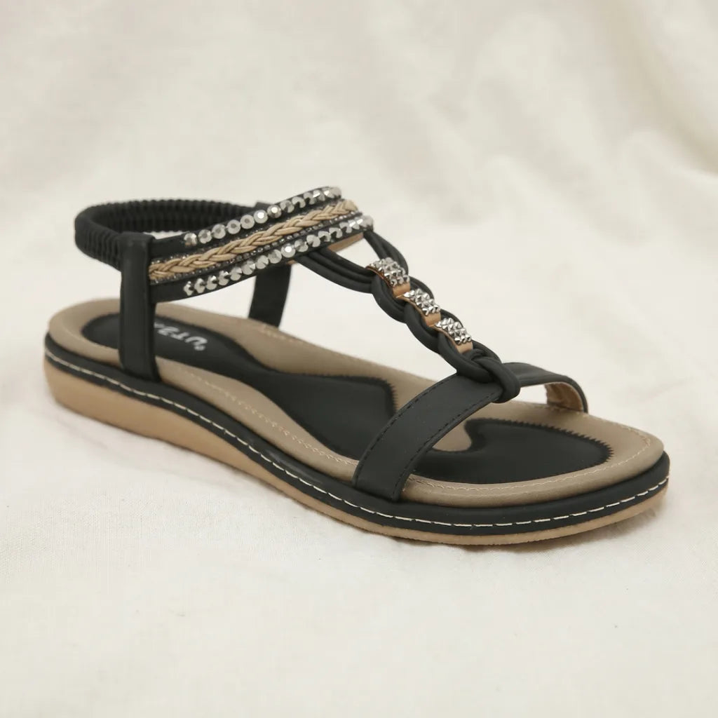 Lachlan Elastic Strap Sandals (Copy)