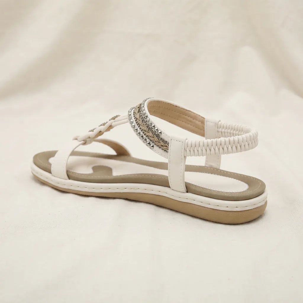 Lachlan Elastic Strap Sandals (Copy)