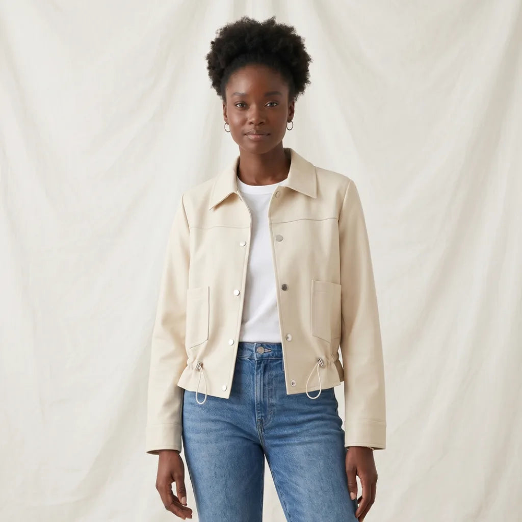 Women's Bingham Cropped Textured Jacket
