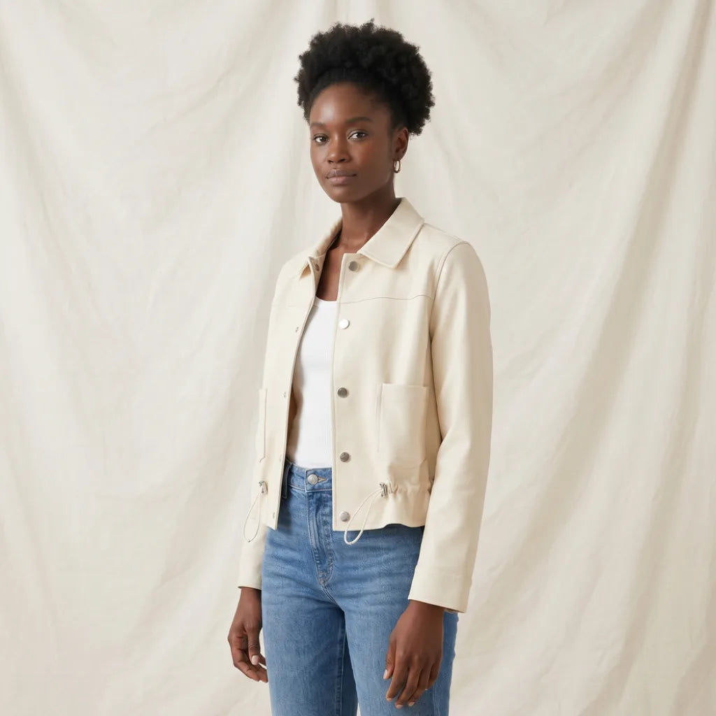Women's Bingham Cropped Textured Jacket