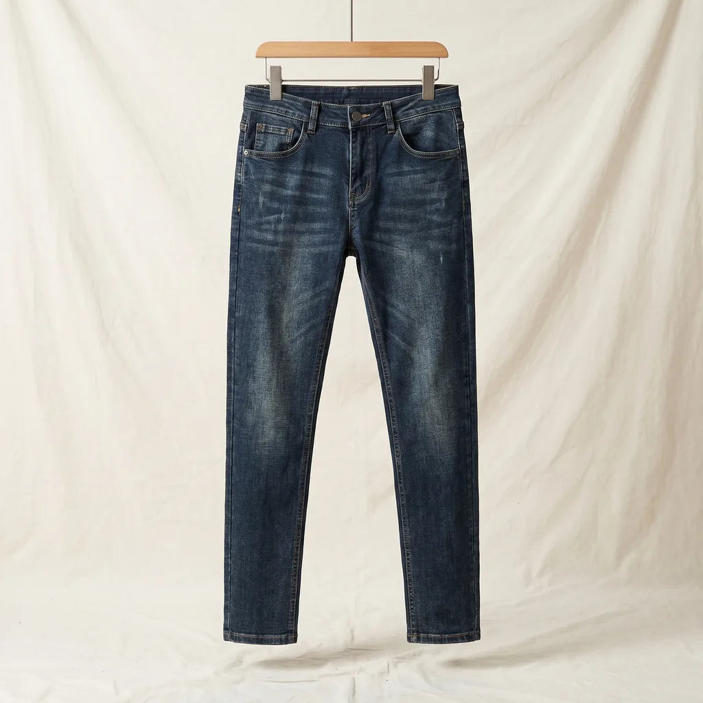 Men's Black Farragut Cotton Straight Jeans