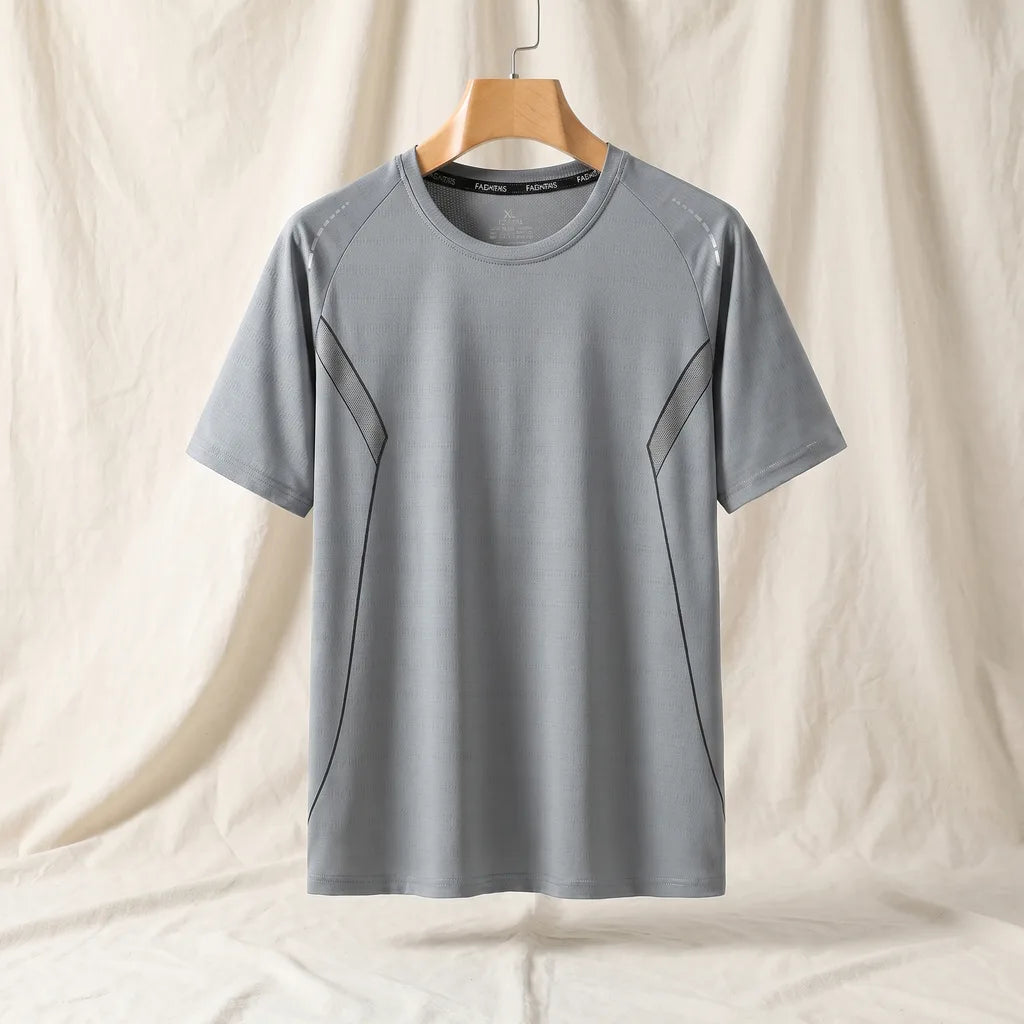 Faulkner Cooling T-Shirt - Color:Gray;Size:S