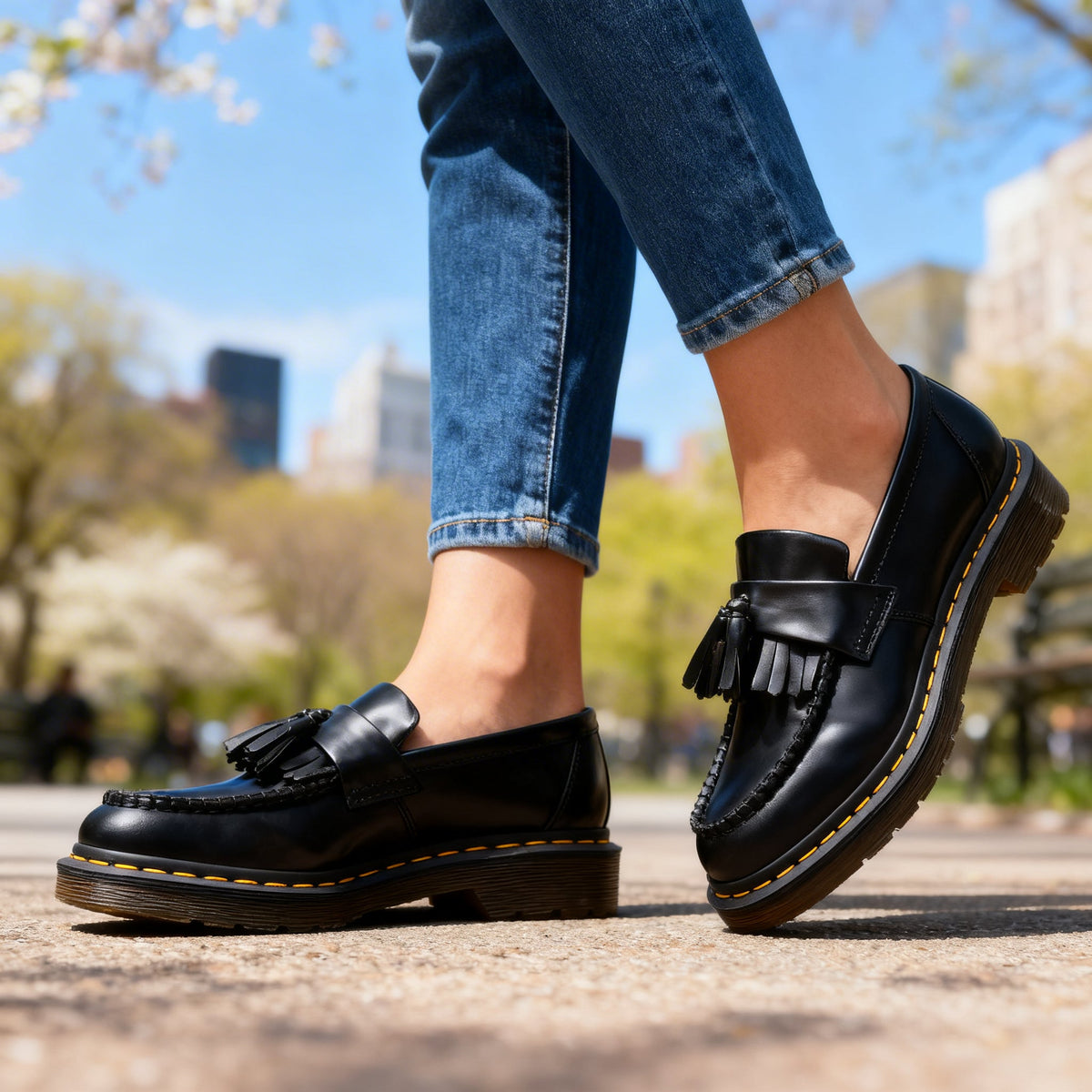 Brielle | Women's Orthopaedic Leather Tassel Loafers
