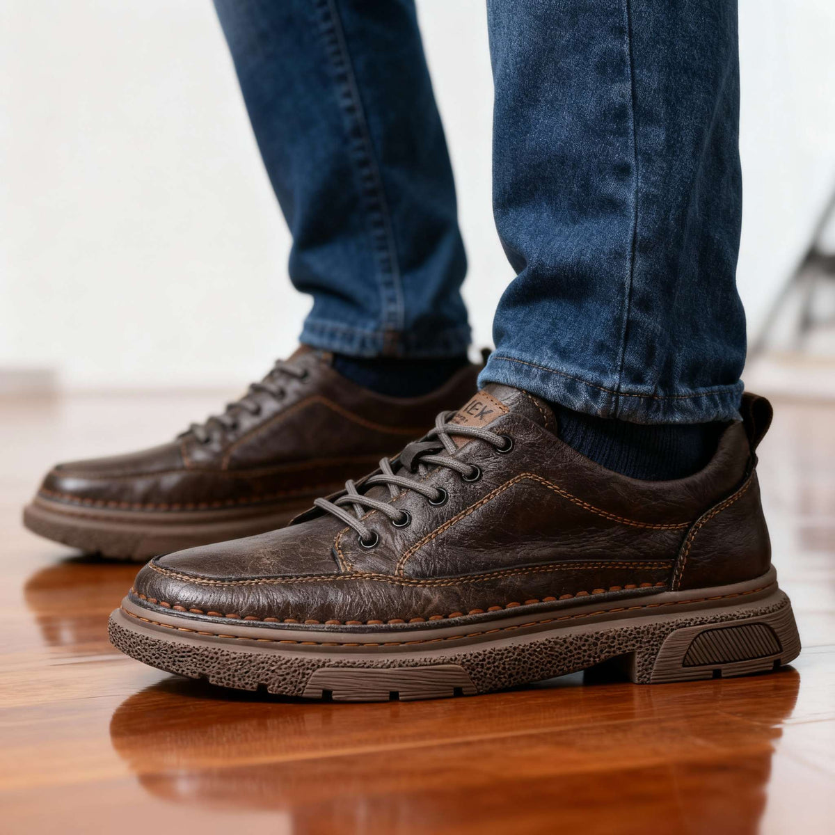 Bennett | Men's Leather Trainers