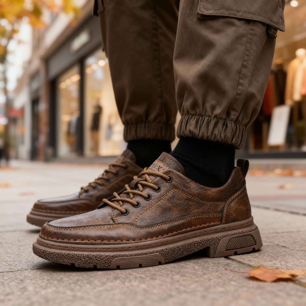 Bennett | Men's Leather Trainers