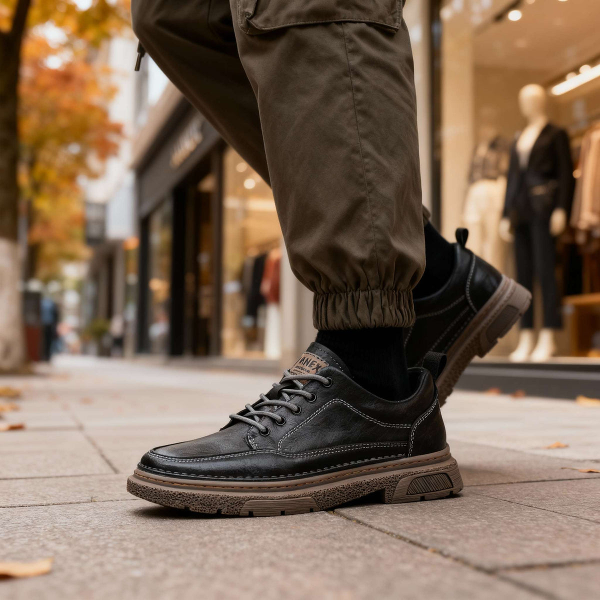 Bennett | Men's Leather Trainers