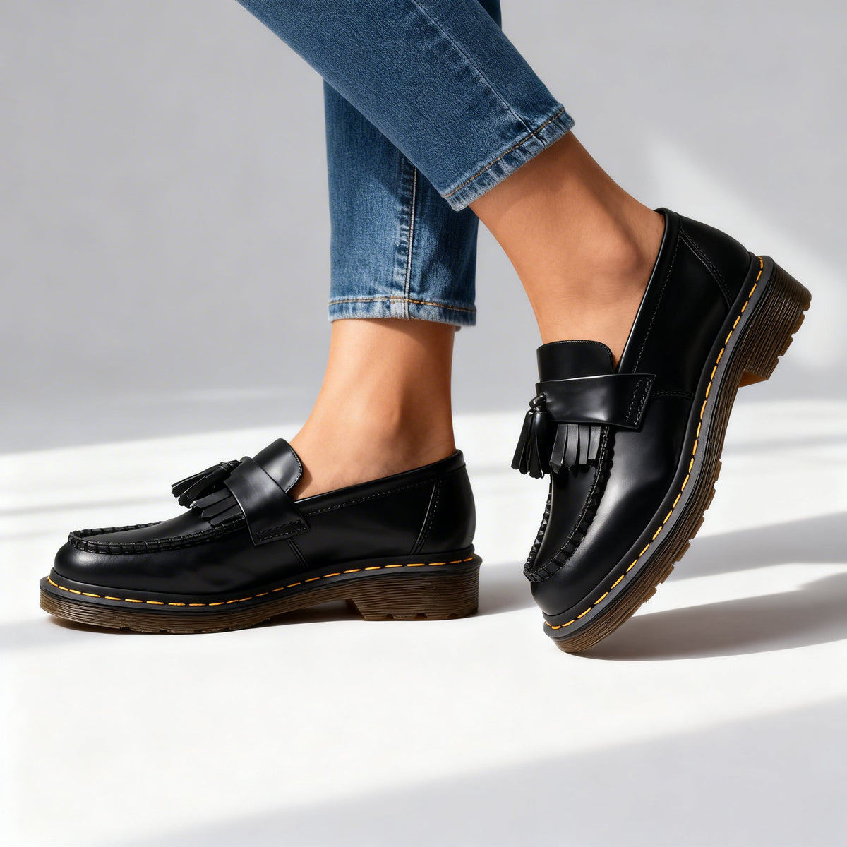 Brielle | Women's Orthopaedic Leather Tassel Loafers