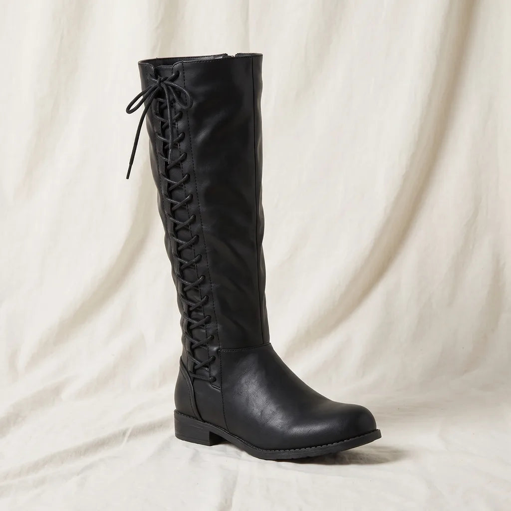 Women's Black Vickers Tall Riding Boots