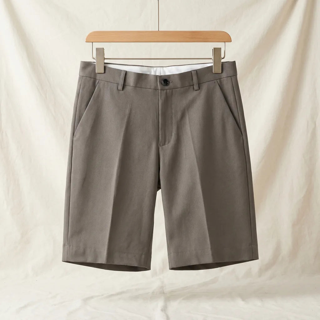 Gallagher Tailored Shorts - Color:Khaki;Size:28