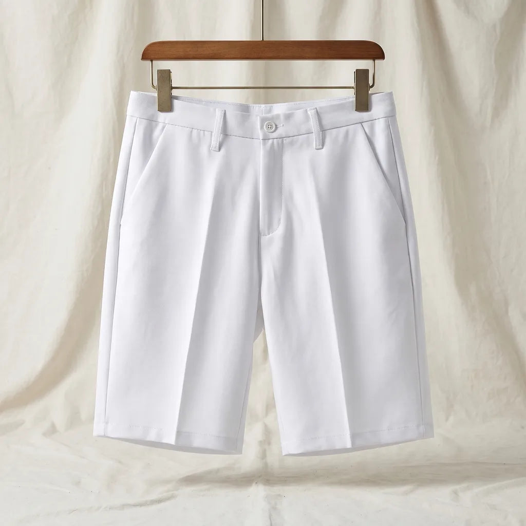 Gallagher Tailored Shorts - Color:White;Size:28