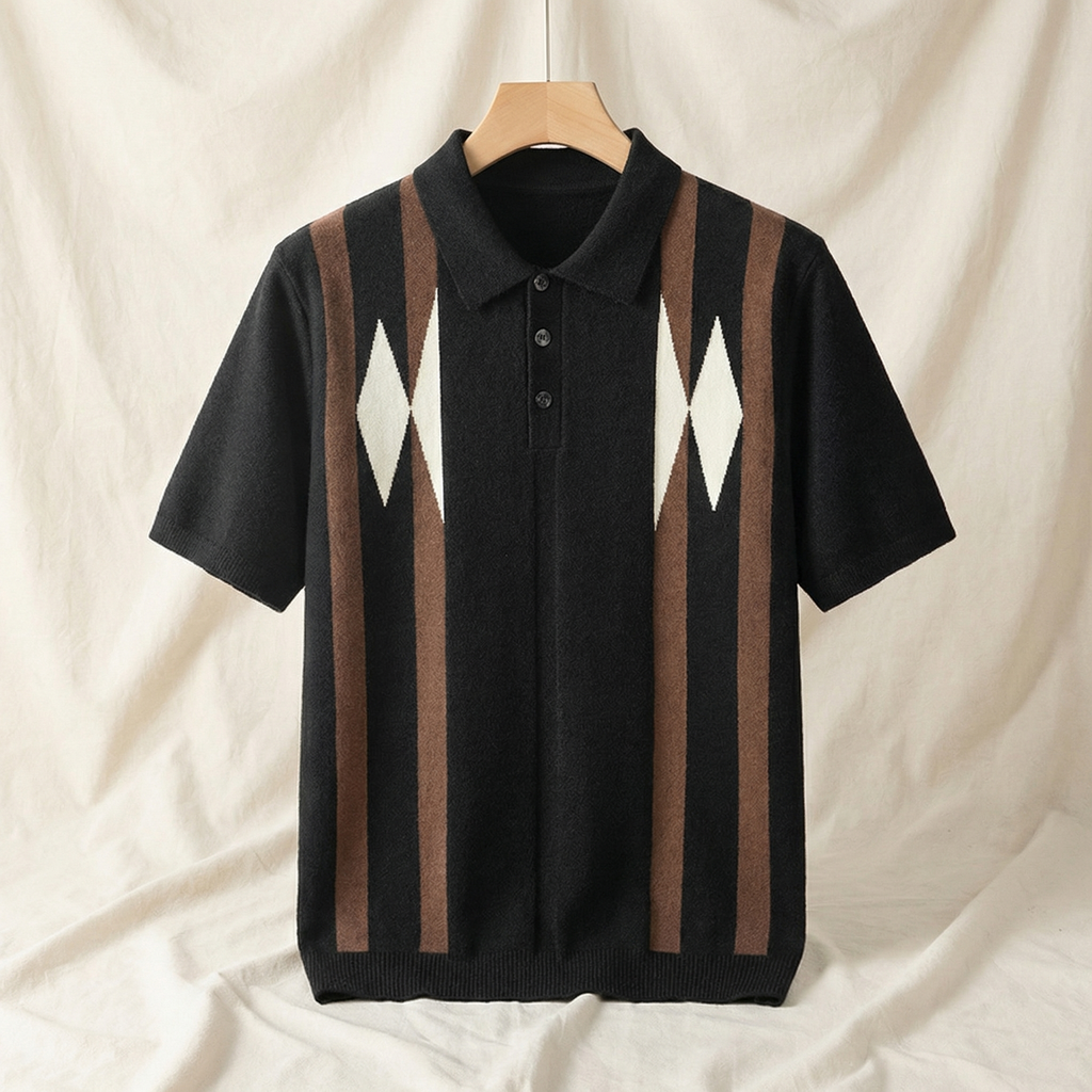 Harrison Wool Blend Polo