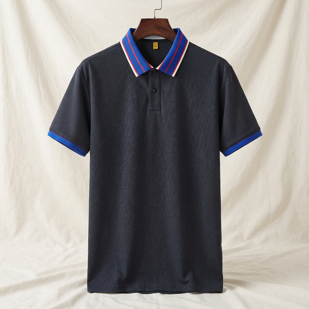 Hudson Contrast Polo Shirt