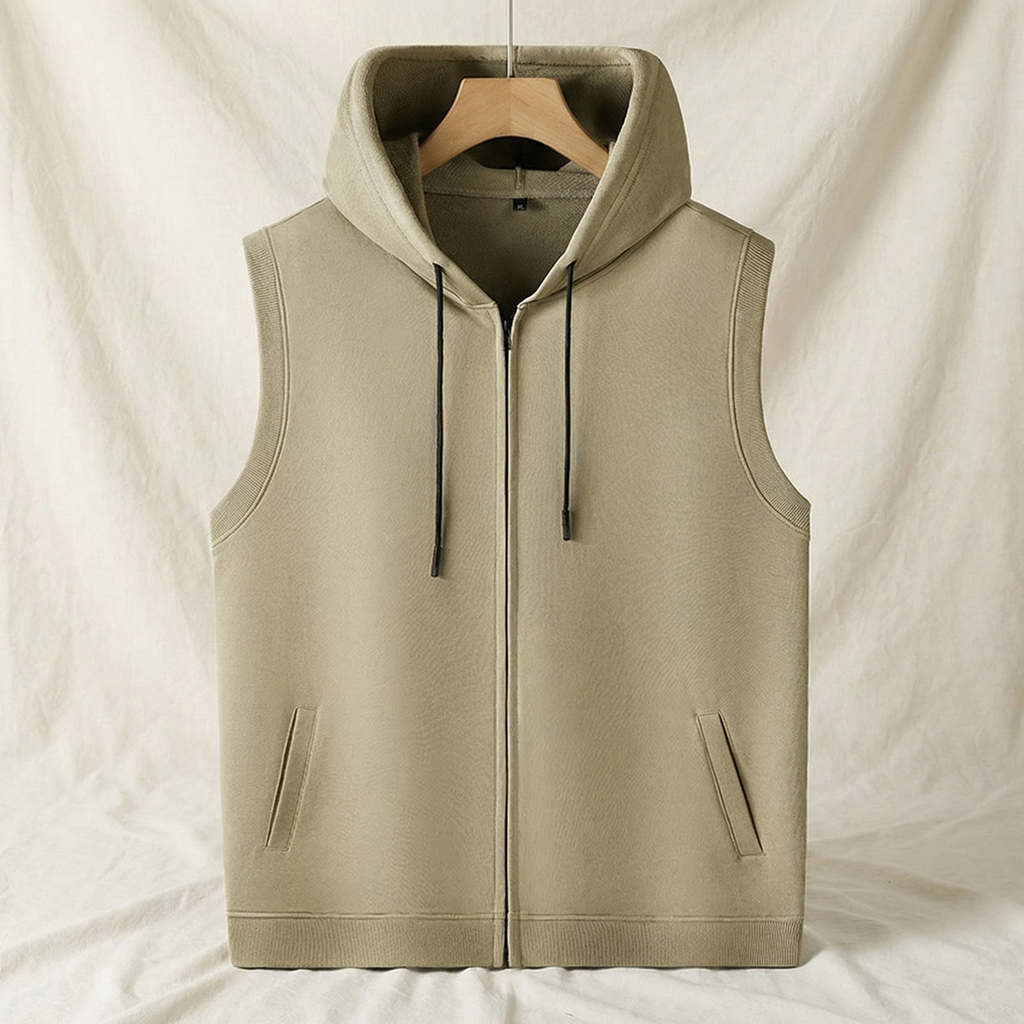 Barrett Cotton Hooded Vest