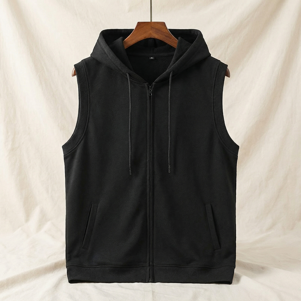 Barrett Cotton Hooded Vest